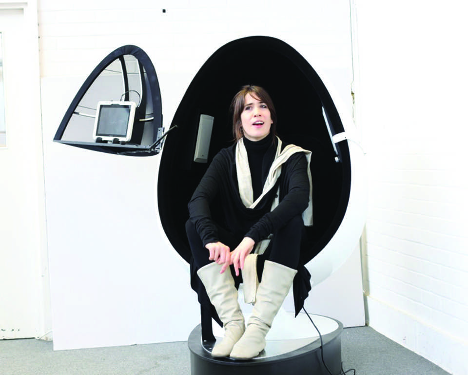 Imogen Heap and the actual Listening Chair