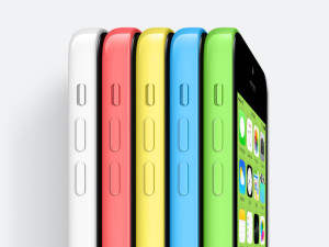The iPhone 5c, available in variety of colors which are being promoted as "a tool of expression. And that's exactly why we brought it to the iPhone."