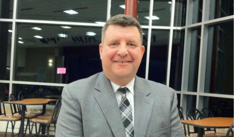 Peter Goff enters the high school as the new athletic director