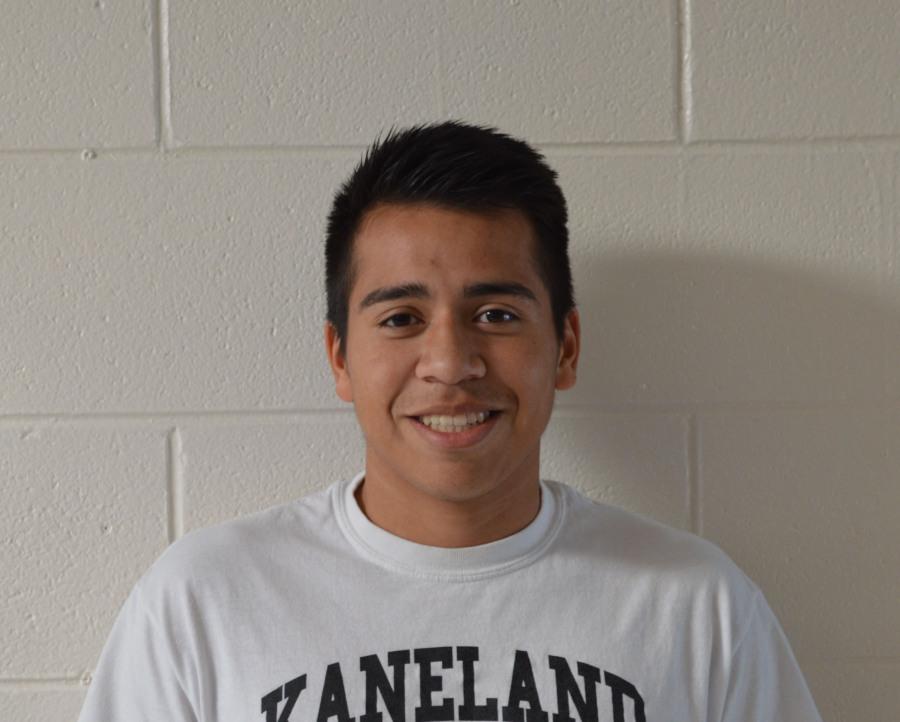 Senior Ivan Bohorquez led the soccer team to a regional title. 