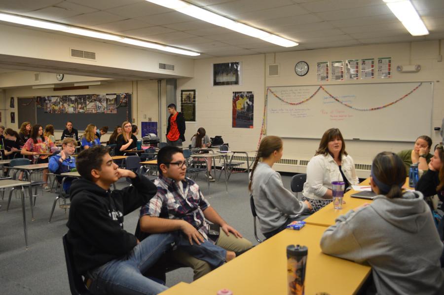 Student Council meets during Late Start on Thursdays to discuss current issues and events. 