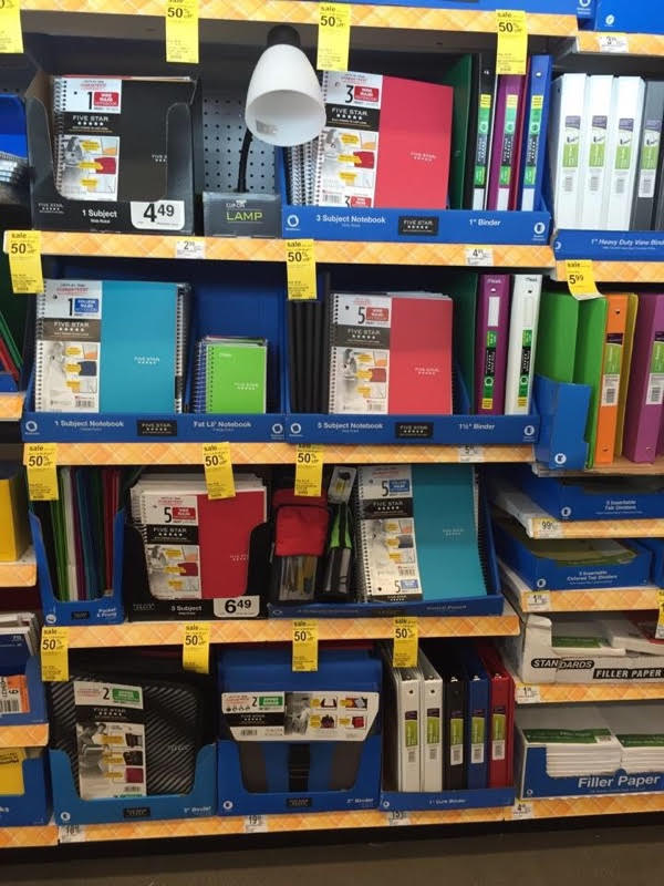 Great deals on back to school supplies can be found at stores near all. 
