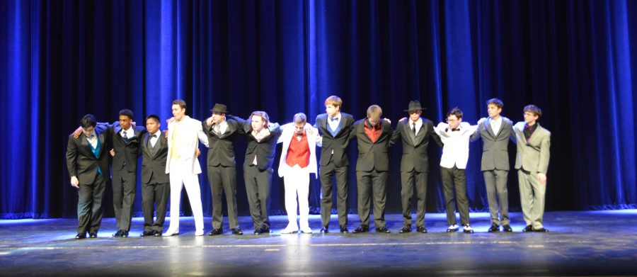 After an evening of  surprising performances, Nathan Maras is crowned Mr. Kaneland 2017. Bryan Zollinger as first runner up and Josh Herrero as second runner up. 