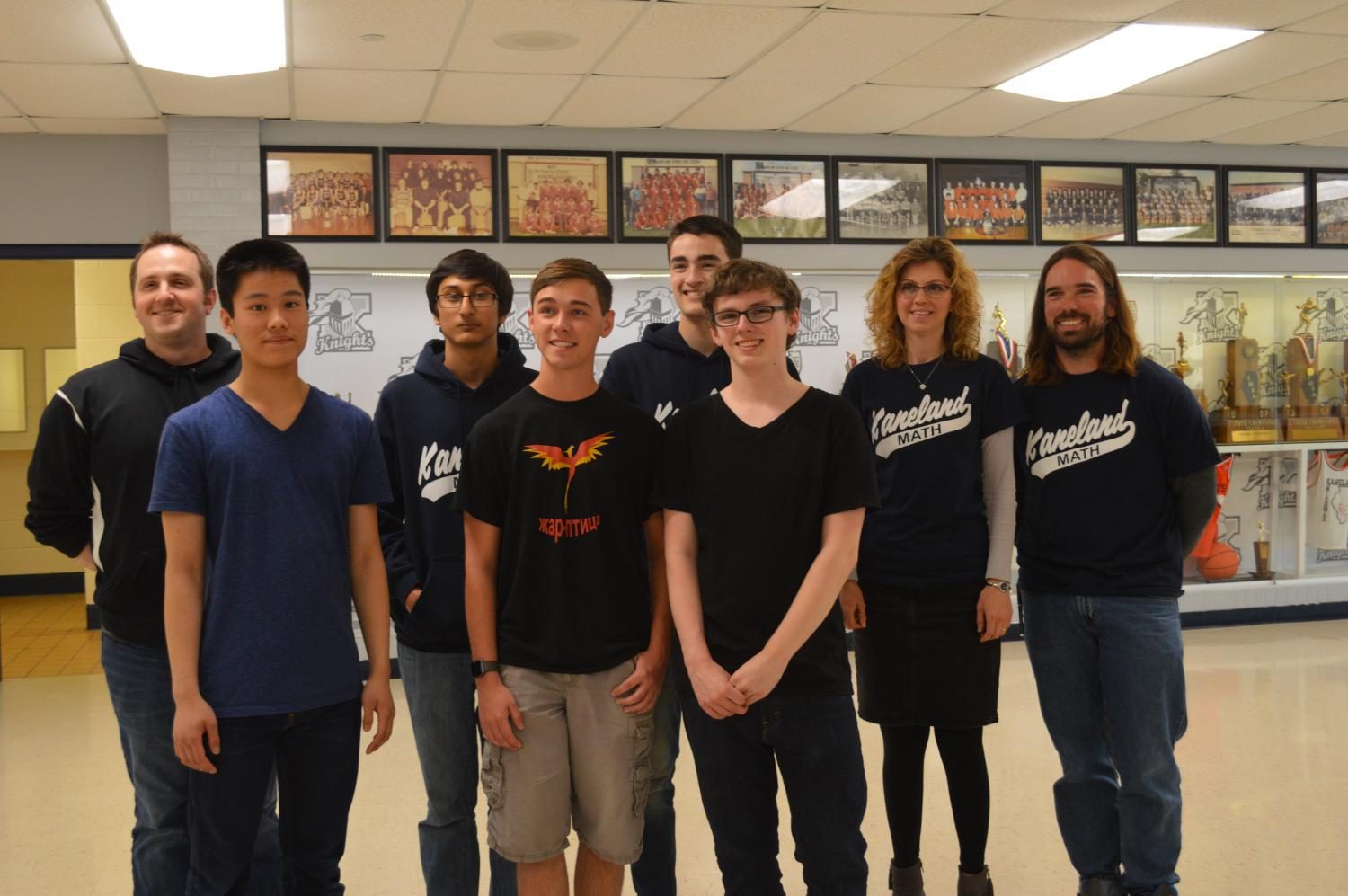Five Mathletes Will Compete in State Competition
