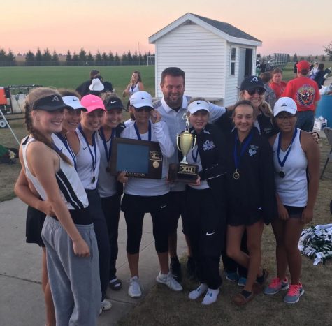 The tennis team’s road to state