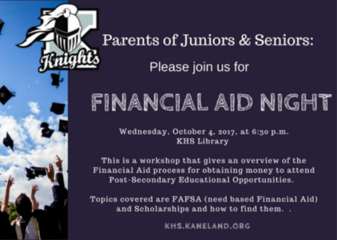 FAFSA Night Approaches Quickly