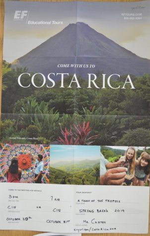 Spring Break 2018 travels to Costa Rica