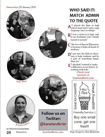 Who said it? Match the admin to the quote answer key