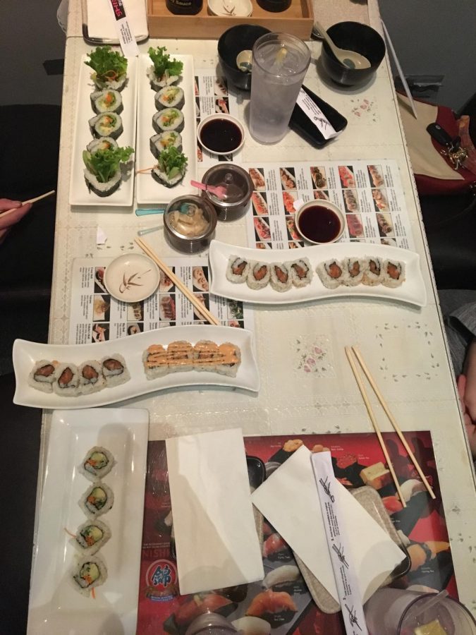 Shimas Sushi provides enjoyment through the many dishes offered.
