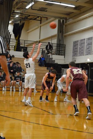 Senior Matt Olson dribbles his way out of high school
