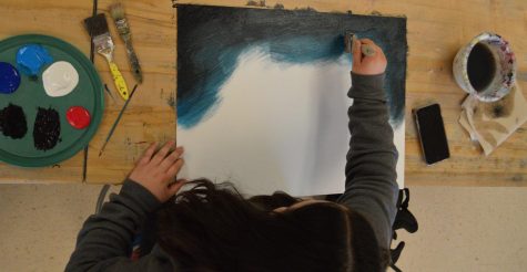 Painting the sky