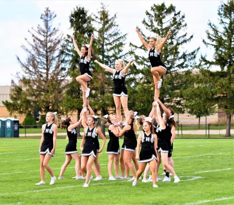 Kaneland gets fired up before the homecoming game