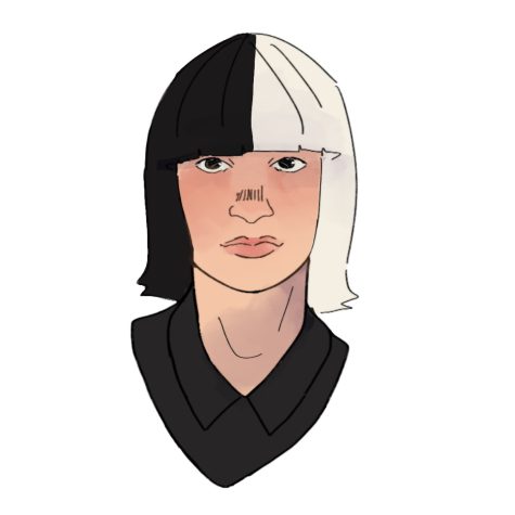 Sia’s first film, Music, took place amid much controversy due to her lack of knowledge on autism. Sia’s relationship with her muse and lead actress Maddie Ziegler has been viewed as excessive, and concern over Ziegler’s role
arose because of the fact that she is not autistic. (Cartoon by Lillie Bobé)